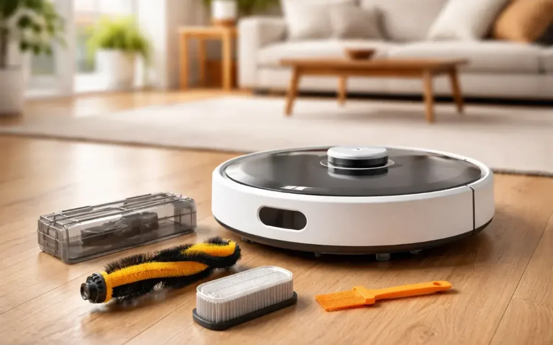 المكنسة الروبوت لا تنظف جيدًا؟ الأسباب الحقيقية والحلول حسب حالتك