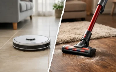 روبوت تنظيف أم مكنسة كهربائية؟ كيف تختار الأنسب لبيتك بدون ما تندم
