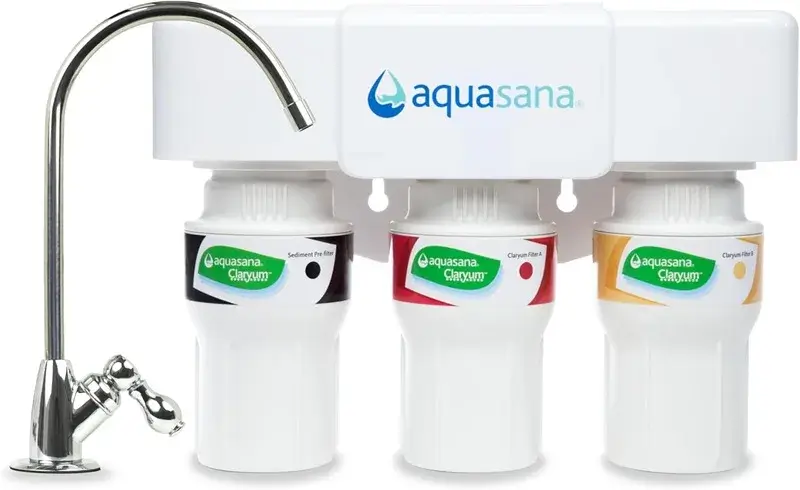 فلتر Aquasana AQ-5300 تحت الحوض كخيار متوازن لتحسين جودة الماء